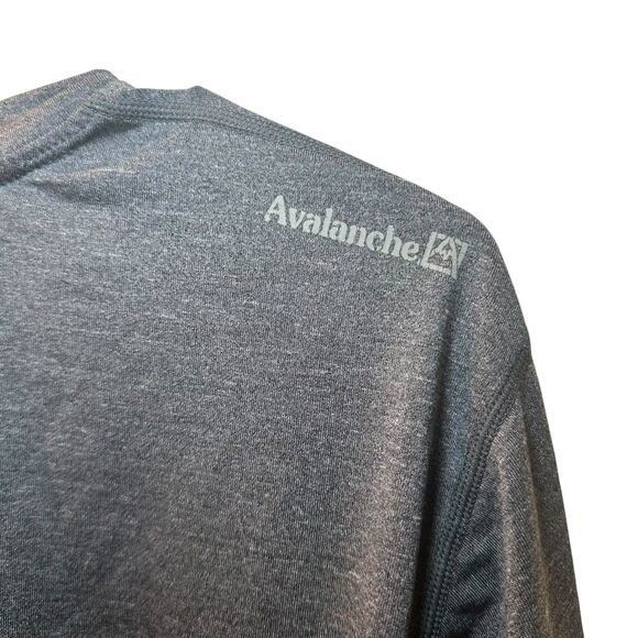 Avalanche Outdoor Apparel Performance Base Layer Shirt Men's *Medium* Gray - Picture 3 of 5
